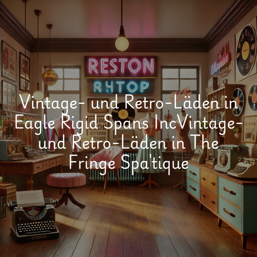 Vintage- und Retro-Läden in