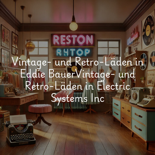 Vintage- und Retro-Läden in