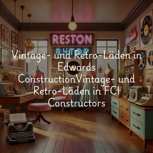 Vintage- und Retro-Läden in