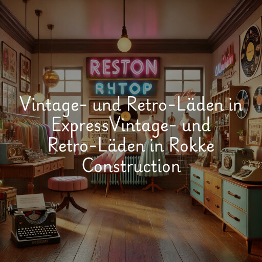 Vintage- und Retro-Läden in