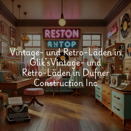 Vintage- und Retro-Läden in