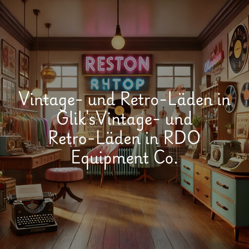 Vintage- und Retro-Läden in