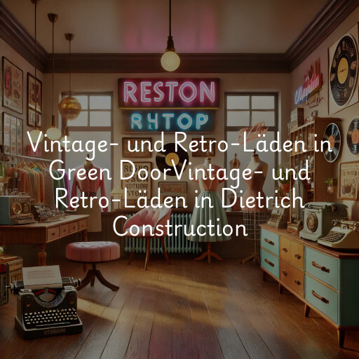 Vintage- und Retro-Läden in