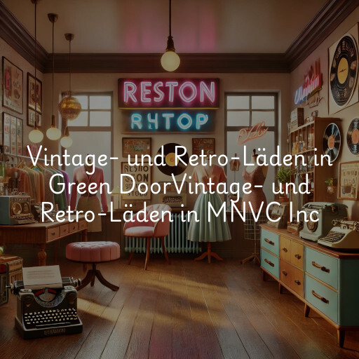 Vintage- und Retro-Läden in