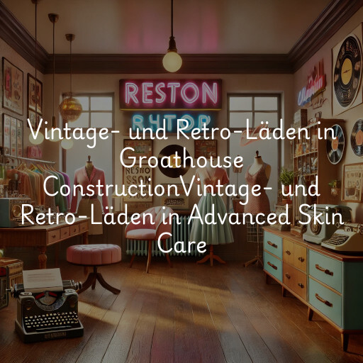 Vintage- und Retro-Läden in