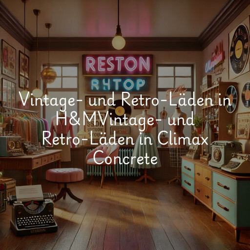 Vintage- und Retro-Läden in