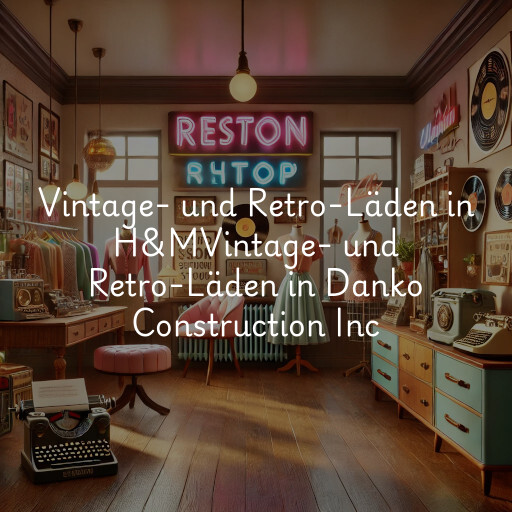 Vintage- und Retro-Läden in