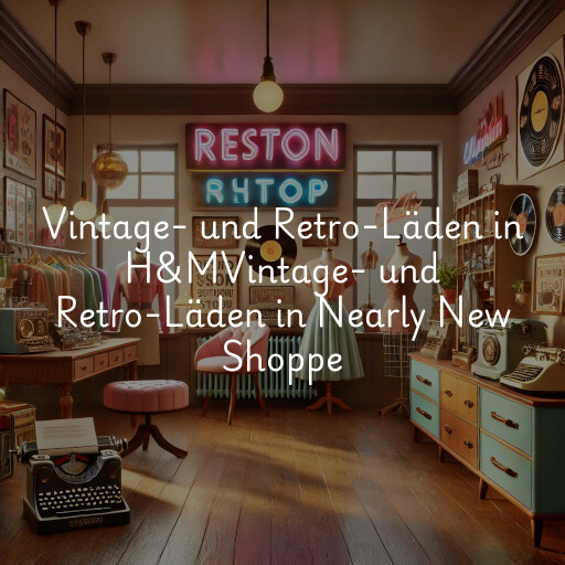 Vintage- und Retro-Läden in