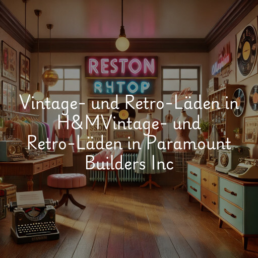 Vintage- und Retro-Läden in