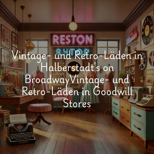 Vintage- und Retro-Läden in