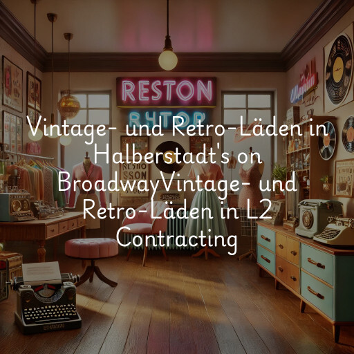 Vintage- und Retro-Läden in