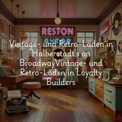 Vintage- und Retro-Läden in