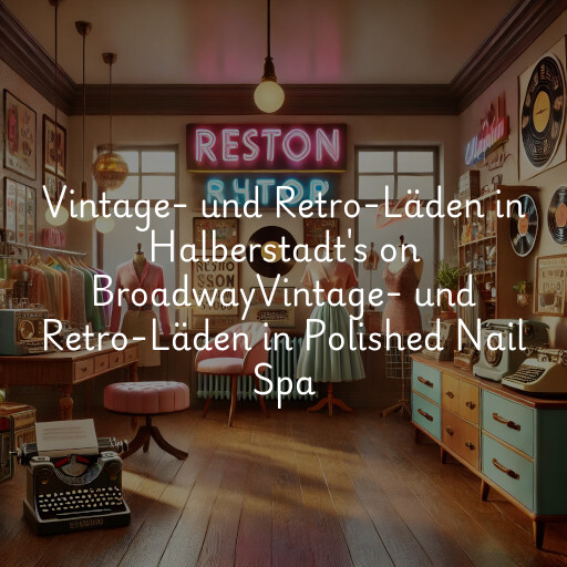 Vintage- und Retro-Läden in