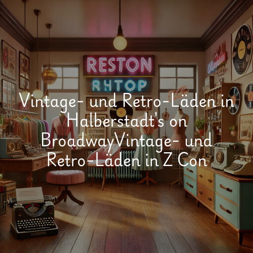 Vintage- und Retro-Läden in