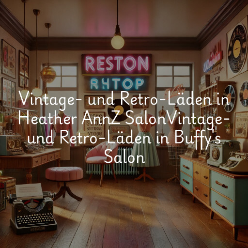 Vintage- und Retro-Läden in