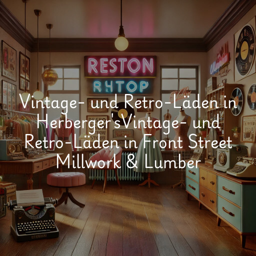 Vintage- und Retro-Läden in