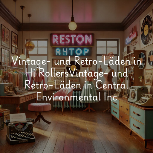 Vintage- und Retro-Läden in