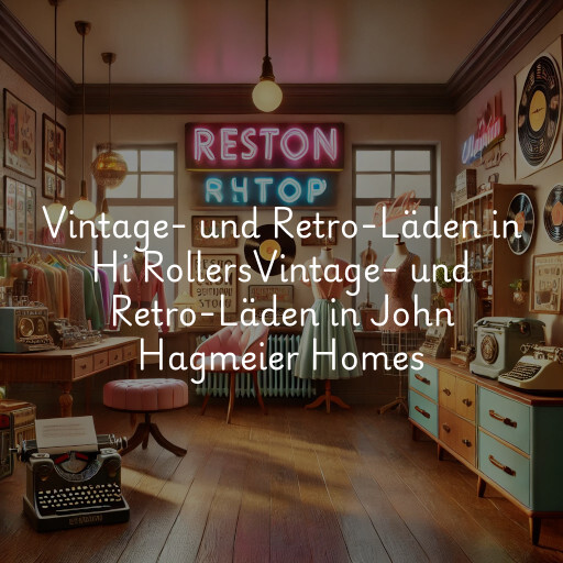 Vintage- und Retro-Läden in