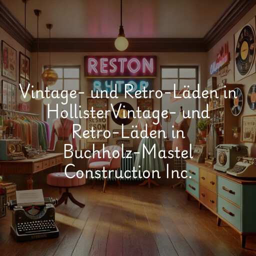 Vintage- und Retro-Läden in