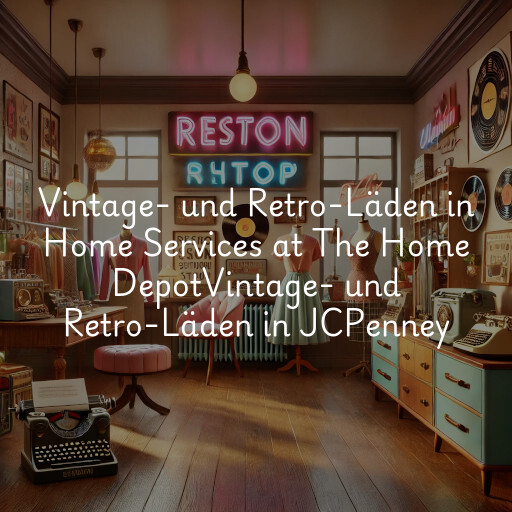 Vintage- und Retro-Läden in
