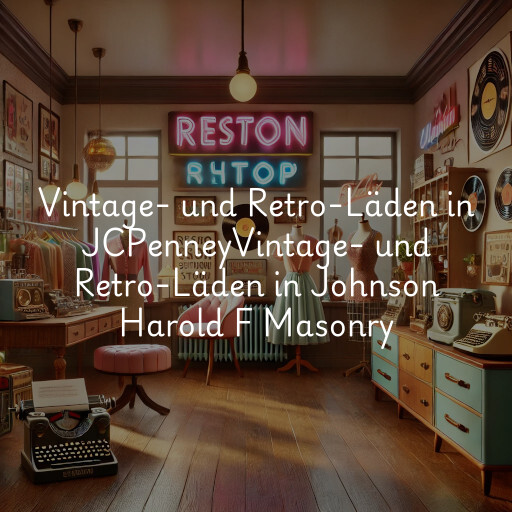 Vintage- und Retro-Läden in