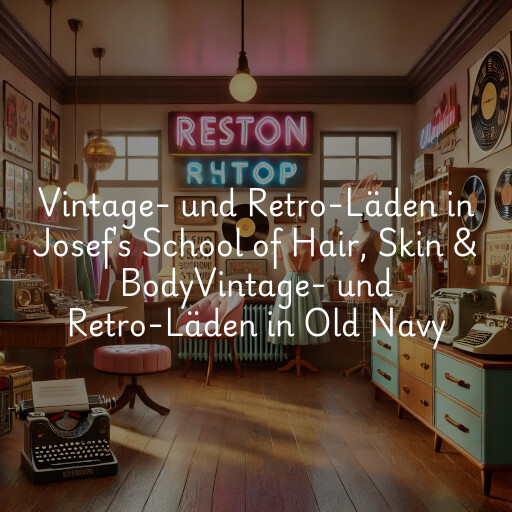 Vintage- und Retro-Läden in