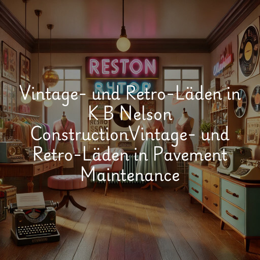 Vintage- und Retro-Läden in