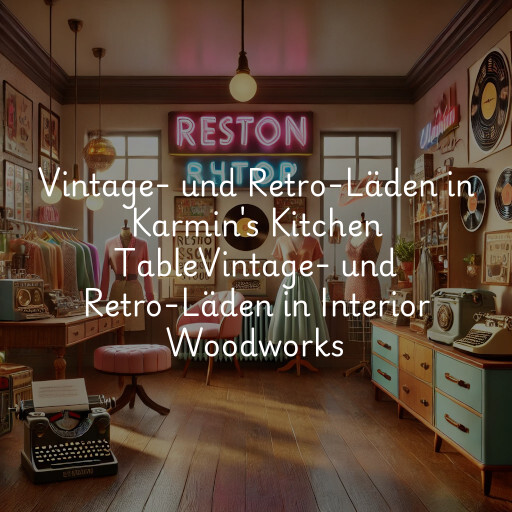 Vintage- und Retro-Läden in