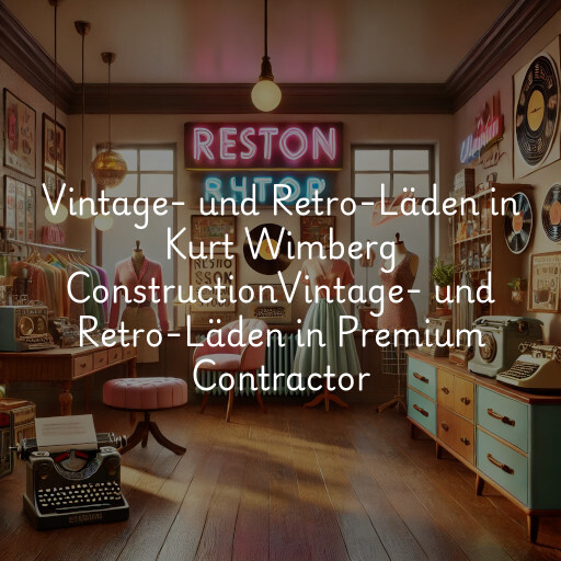 Vintage- und Retro-Läden in