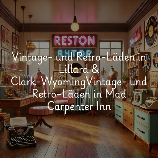 Vintage- und Retro-Läden in