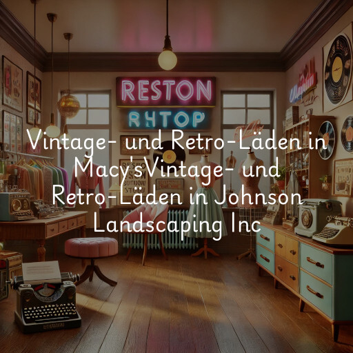 Vintage- und Retro-Läden in