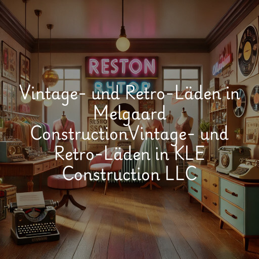 Vintage- und Retro-Läden in