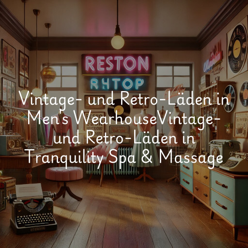 Vintage- und Retro-Läden in