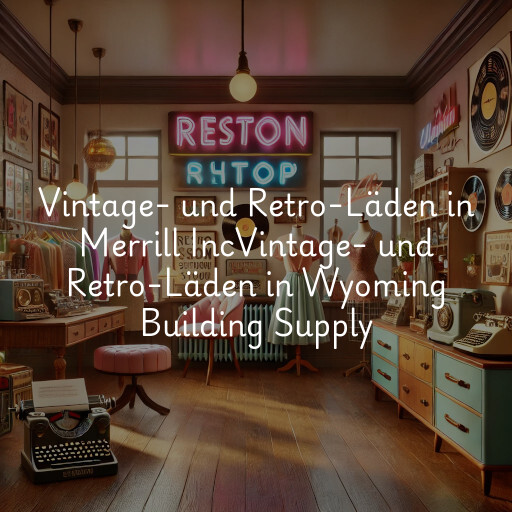 Vintage- und Retro-Läden in