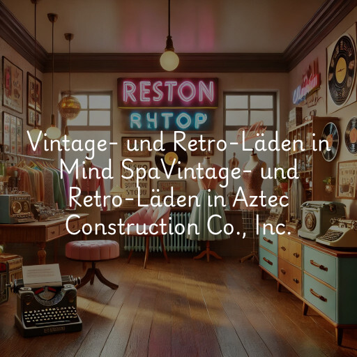 Vintage- und Retro-Läden in