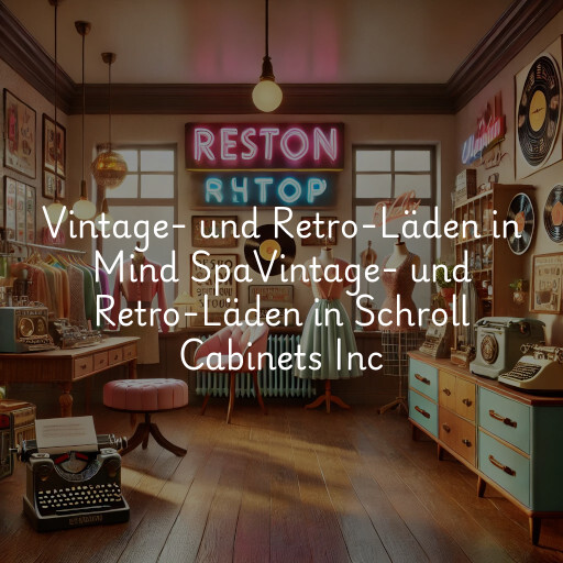 Vintage- und Retro-Läden in