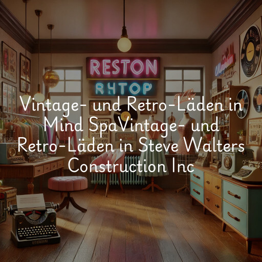 Vintage- und Retro-Läden in