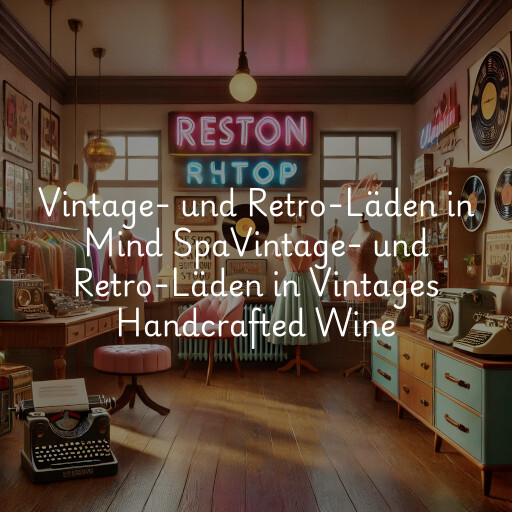 Vintage- und Retro-Läden in