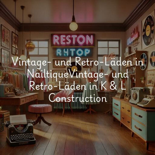Vintage- und Retro-Läden in