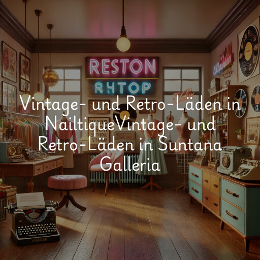 Vintage- und Retro-Läden in