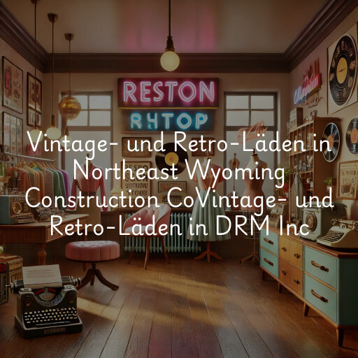 Vintage- und Retro-Läden in
