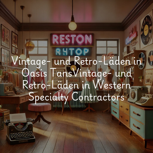 Vintage- und Retro-Läden in