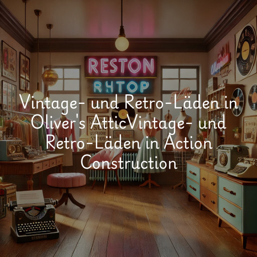 Vintage- und Retro-Läden in