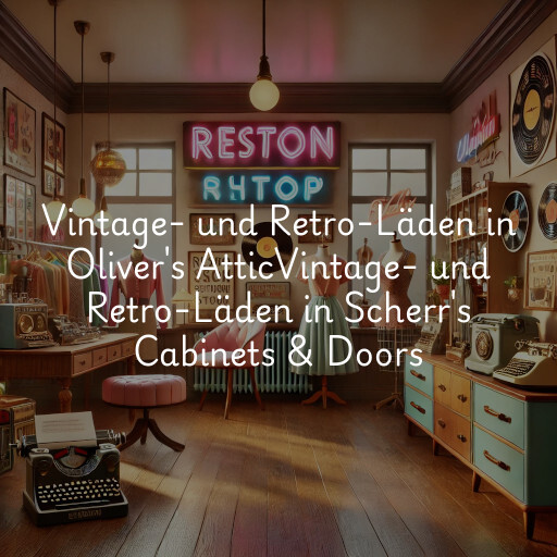 Vintage- und Retro-Läden in