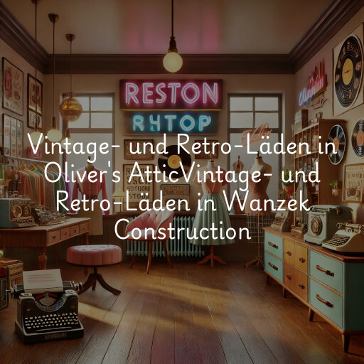 Vintage- und Retro-Läden in