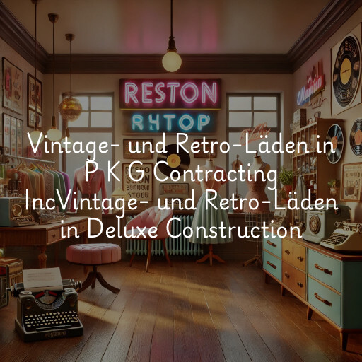 Vintage- und Retro-Läden in