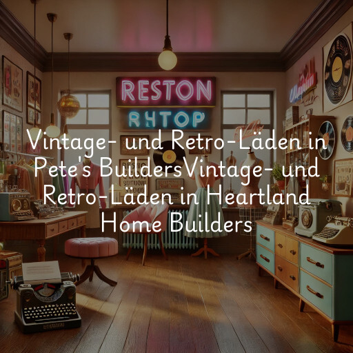 Vintage- und Retro-Läden in