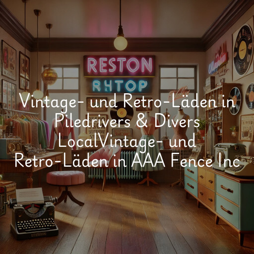 Vintage- und Retro-Läden in
