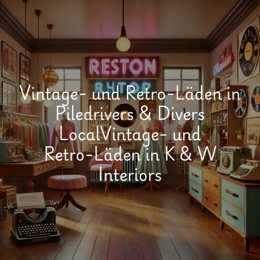Vintage- und Retro-Läden in
