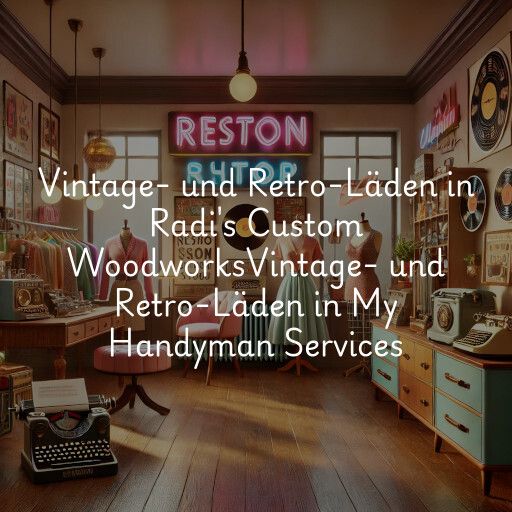 Vintage- und Retro-Läden in